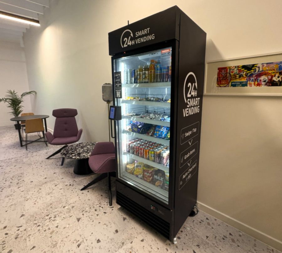 Smart fridge at MediaCity